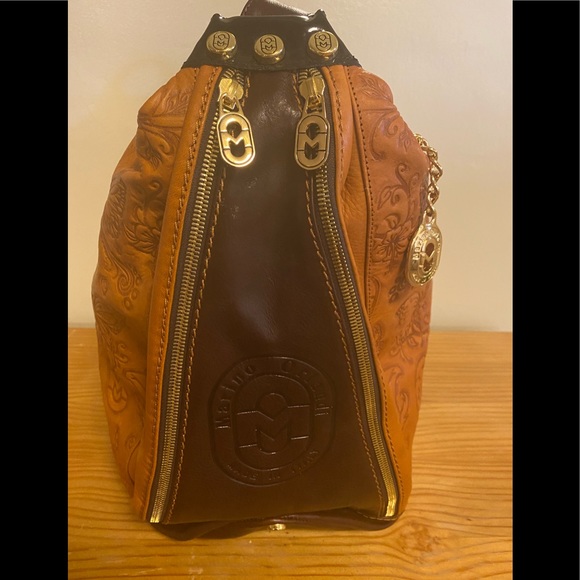 NWT Marino Orlando Leather Handbag - Picture 6 of 8